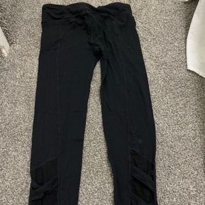 Athlete Girls Mesh Leggings